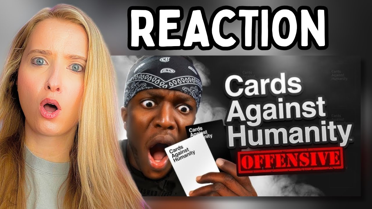 Reaction to SIDEMEN CARDS AGAINST HUMANITY
