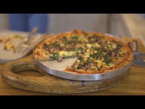 Super Brócolis com Bacon - Super Pizza Pan