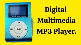 Digital Multimedia MP3 Player | @thimatech | #mp3player