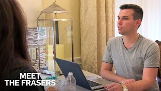 Showing Up Unannounced Irks Psychic | Meet the Frasers | E!