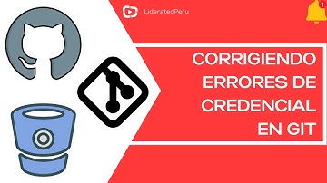 Error de Credenciales  al usar GitHub