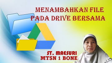 Menambahkan file pada drive bersama