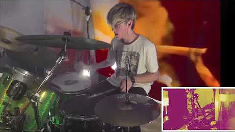 Smashing Pumpkins- Cherub Rock drum cover by Levi Calvert