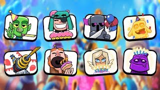 Brawl Stars Daily on X: All 8 King Emote in Clash Royale in Action!💯 New  Video out now:  #ClashRoyale #Emote #KingEmote   / X