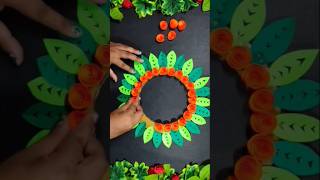Amazing Flower Wall Hanging 🌸#viralshorts​ #shorts​ #youtubeshorts​ #wallhanging​ #homedecor​ #craft