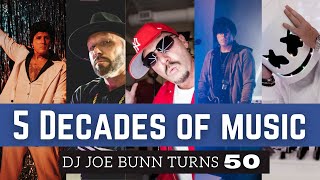 5 Decades of Music To Celebrate DJ Joe Bunn's 50th Birthday screenshot 2