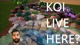 How to Design a KOI POND in Structured Studios VIP3D screenshot 4