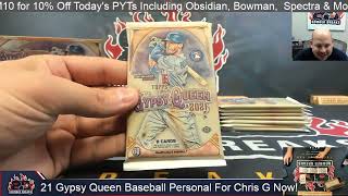 2021 Topps Gypsy Queen Baseball Personal Box For Chris G 6 6 24