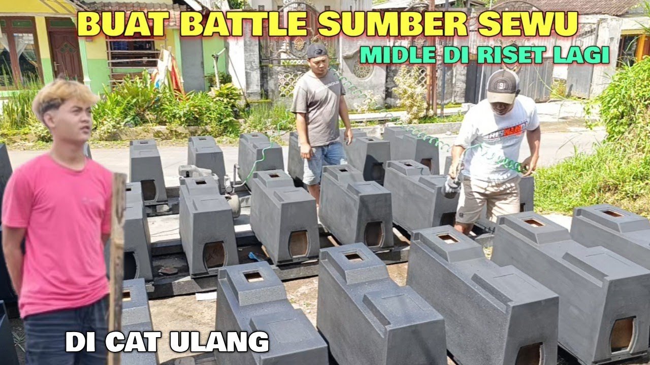 Persiapan battle sumber sewu midle Mahardika pro audio di riset ulang