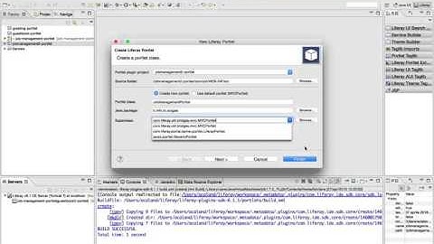 Sci-GaIA Winter School - Lesson 4 Part 2 - Job Management Portlet Setup