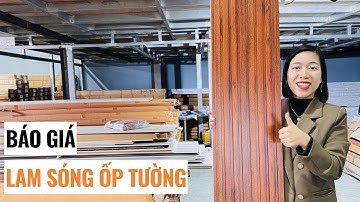 Giá lam sóng ốp tường bao tiền 1m2? | Báo giá tấm nhựa ốp tường lam sóng | | Lê Hạ Haroma