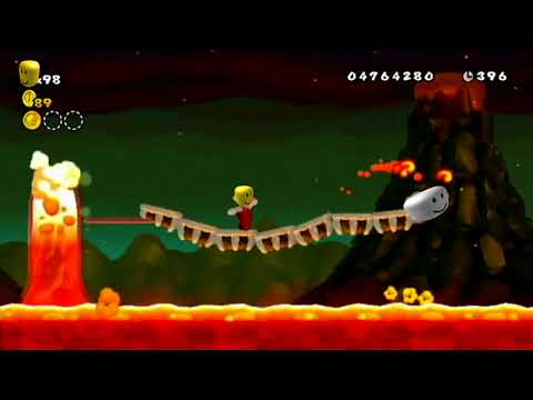 New Super Mario Bros Wii Lava Overworld Theme But Its Roblox Death Sound Youtube - roblox death sound mario kart