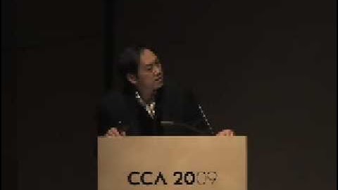 CCA 2009 - Bruce Kuwabara