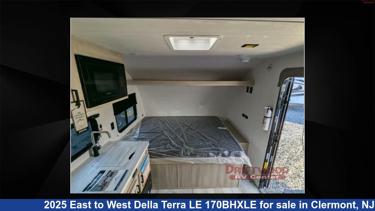 Eye-catching 2025 East to West Della Terra LE Travel Trailer RV For Sale in Clermont, NJ