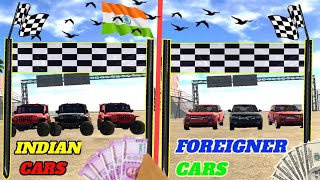 Indian Cars Vs Foreigner Cars Indian Bike Driving Himanshu Bana