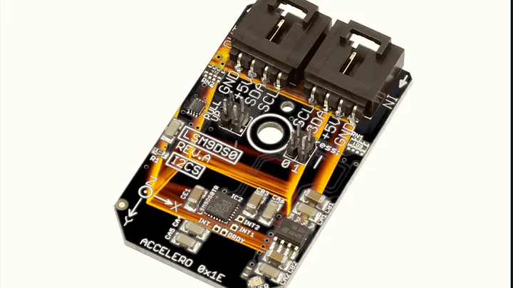 BeagleBone Black LSM9DS0 3D Accelerometer, 3D Gyroscope, 3D Magnetometer 'C' Code Tutorial
