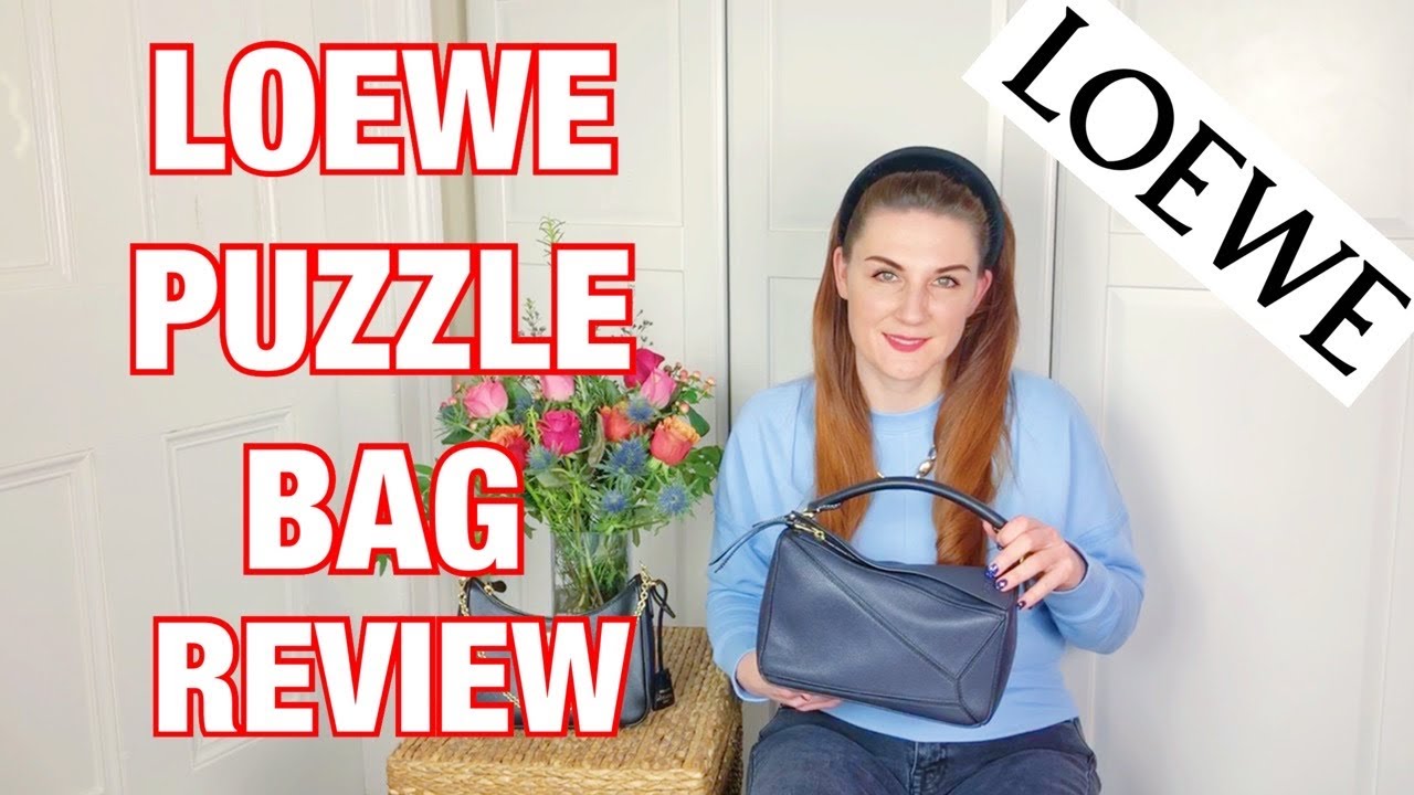 LOEWE Small Puzzle Bag: Review, Close Ups and Mod Shots 