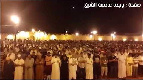 تلاوة خاشعة باكية من صلاة التراويح من مسجد #الفضيلة بوجدة