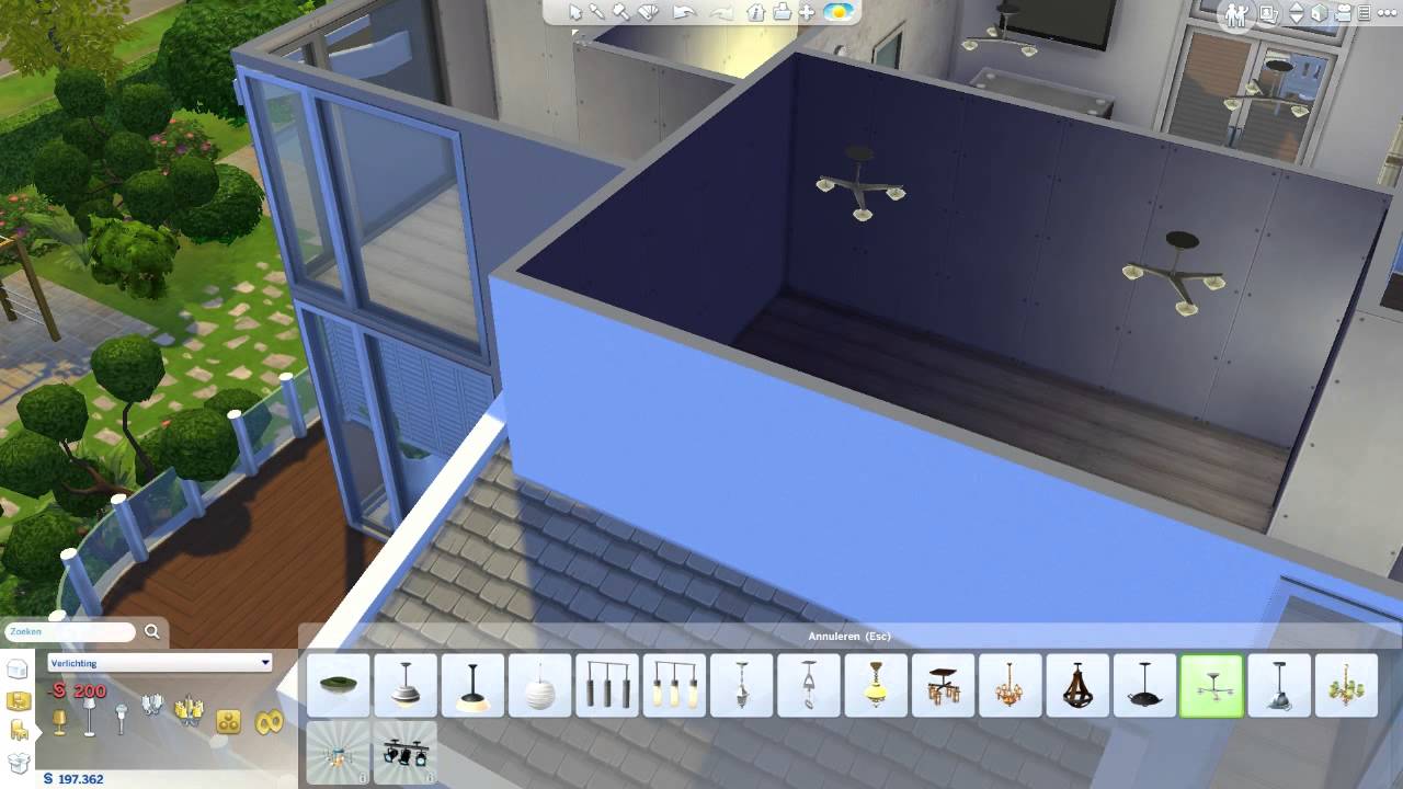 The Sims 4 - Let's Build a house - Part 7 - YouTube