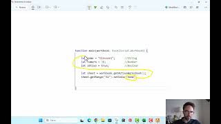 Excel Scripts 2/7 – Variabili let in Office Scripts: cosa sono e come usarle