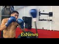 Vergil Ortiz in camp for March 19 is in monster shape Esnews Boxing