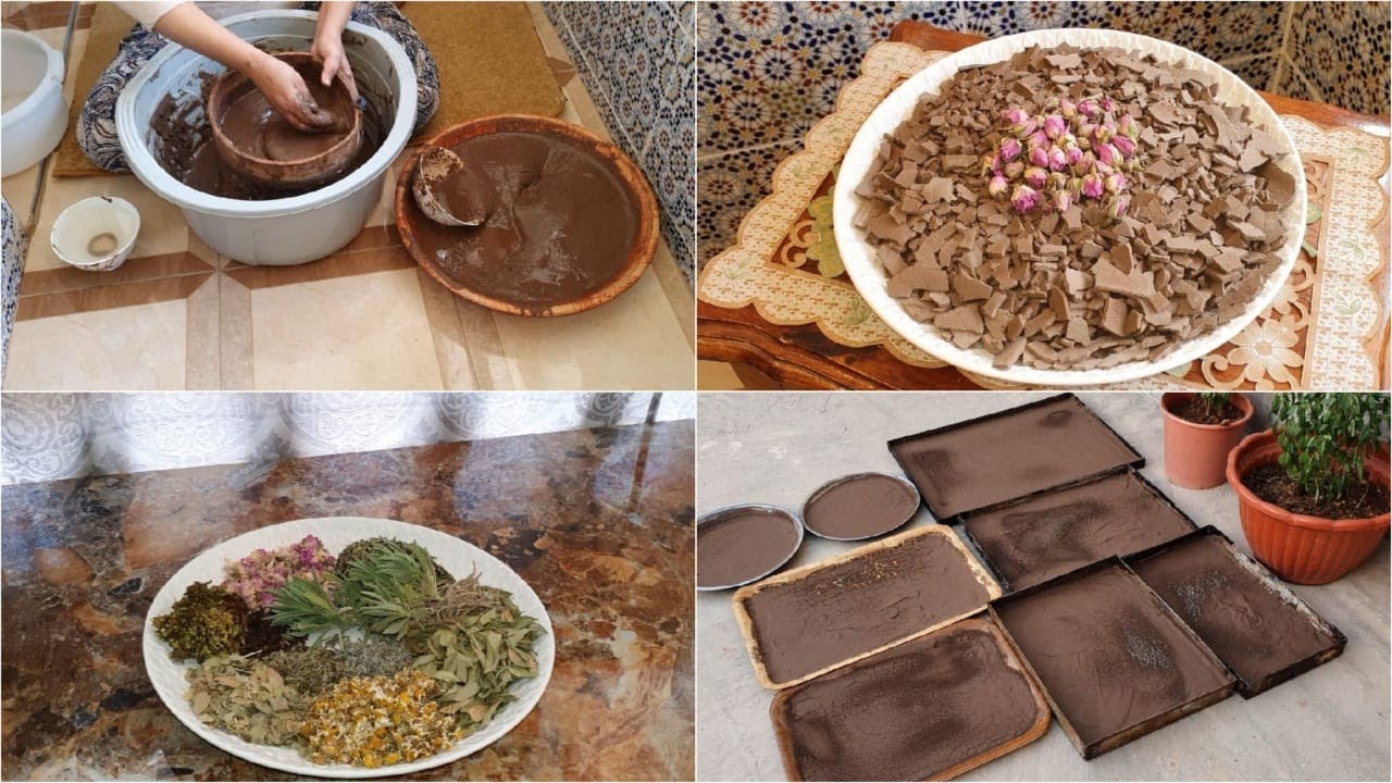 وداعا لتقصف و داعا لسوشوار👌 غاسول مغربي مسقي بالأعشاب لشعر و الجسم كعطيه لمعان و بريق و مرطب