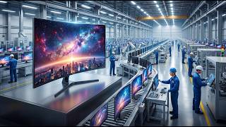How 4K Curved Monitors Are Made: The Process Behind Every Pixel