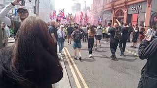 🇬🇧 Britain First In Birmingham 🇬🇧 Auditors rushed by police when the far left gets violent!