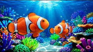 The Best 4K Aquarium for Relaxation 🐠 An Amazing Underwater World – Relaxing Meditation Music
