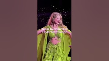 pause to claim your taylor swift single💌 #taylorswift #shorts INSPIRED BY: @Daylight_Swiftie.13🩷