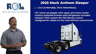 Information 2025 Mack Trucks Sleeper News