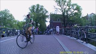 Cycling In Amsterdam 32 Brouwersgracht Zuidzijde Tussen Lijnbaansgracht En Singel