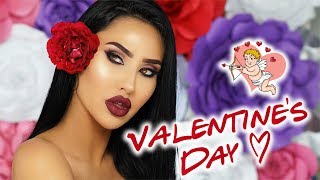 VALENTINE'S DAY DATE NIGHT TUTORIAL | BrittanyBearMakeup