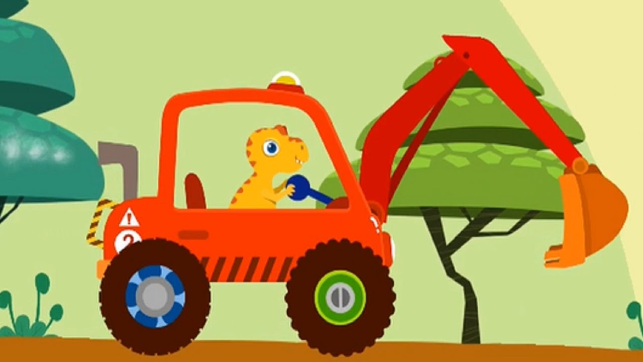 NOVO Desenho Animado - Trator com super balde  Video para criançinhas  Compilação – Видео Dailymotion