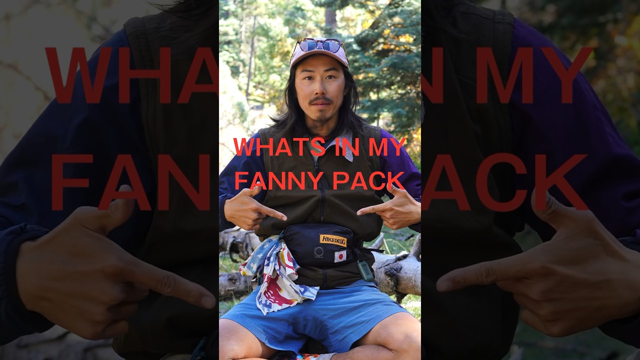 WHATS IN MY FANNY PACK