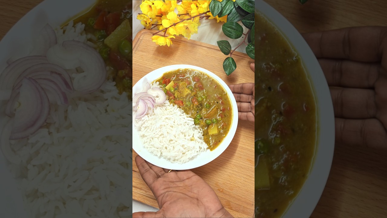 UP Bihar Comfort Lunch Recipe/Nimonna recipe/Green Peas Recipe/Nimona Recipe