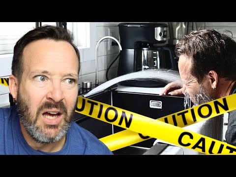 WARNING This Workstation Sink Is Dangerous but i love it leftonhome