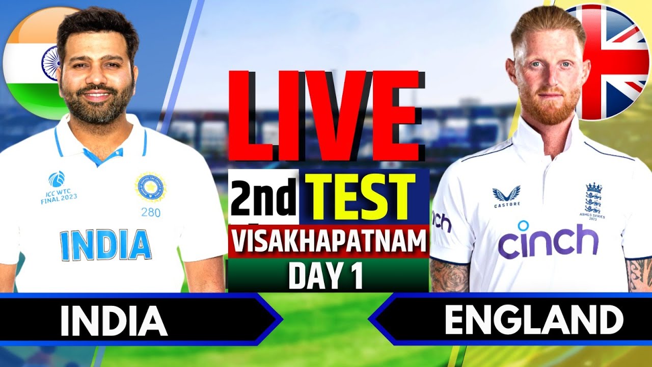 India vs England, 2nd Test | India vs England Live | IND vs ENG Live ...