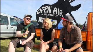 Charlotte of The Subways about Germany, Music Festivals and Football