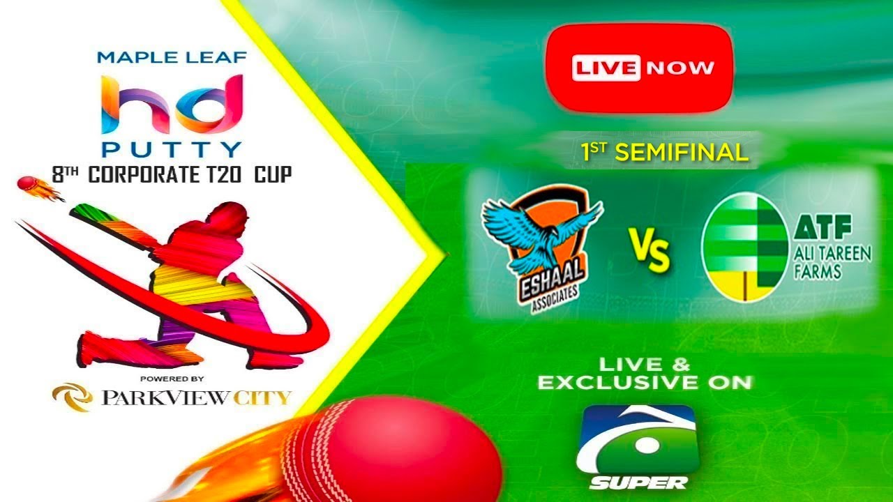 Live Eshaal Associates vs ATF 1st Semifinal T20 Cup Ramadan Cup