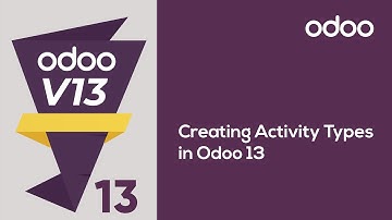 How to Create Activity Types in Odoo 13?
