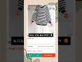 Sweater salur  klik link dikomen racunshopee shopee shorts
