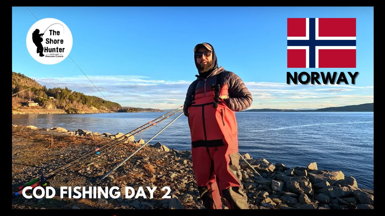 Cod Fishing, Shad Fishing, Surf Casting In Norway. Wayne Hand. - YouTube