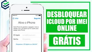 2024 Como Desbloquear iCloud por IMEI online Grátis | Remover o Bloqueio de Ativação iPhone