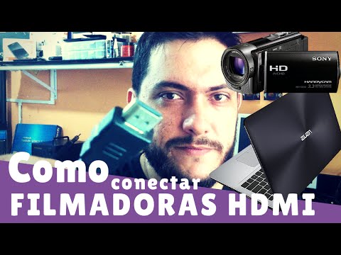 Vídeo: Como Conectar Uma Filmadora A Um Computador