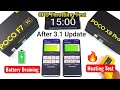 Poco F7 vs Poco X8 Pro CPU Throttling Heating Test 🔥🔥🚀🚀 #pocof7 #pocox8pro 