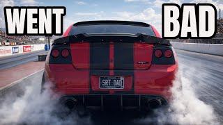 My First Drag Strip Run Went BAD 💀