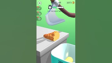 ASMR Slicing Game! Top Mobile Game! Relaxing sounds! Satisfying Video #shorts #short