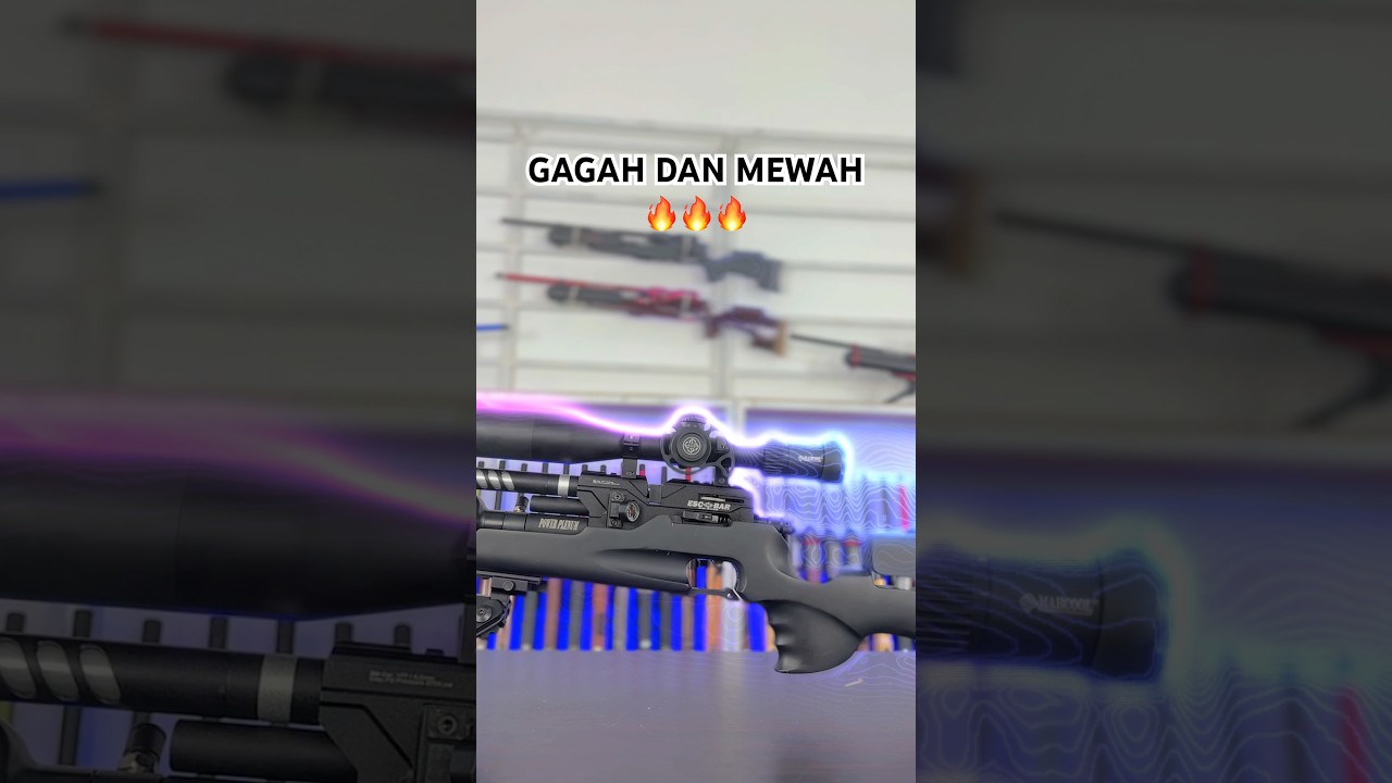 TERGAHAR & TERCAKEP SENAPAN PCP BOCAP ESCOBAR AIRRIFLE TERBARU😎