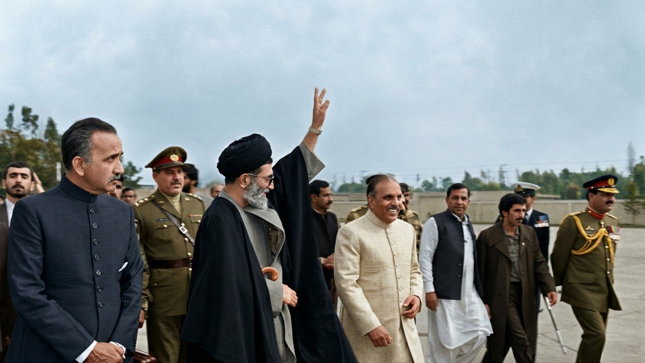 Rare Video of Ayatollah Ali Khamenei Visit to Pakistan | Historic Footage Revealed